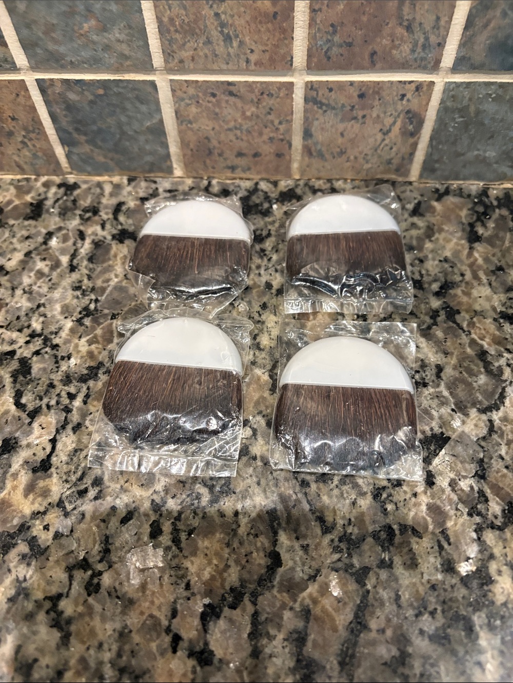 Mary Kay Vintage compact Powder Brushes…Set of 4! New in Package